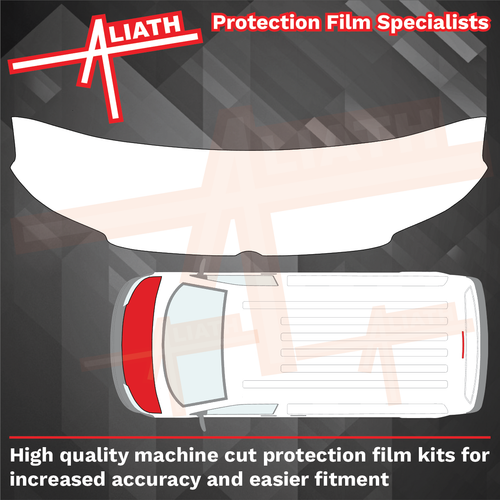 Volkswagen Transporter / Caravelle (Type T5) 2002-2009, Bonnet Front CLEAR Paint Protection