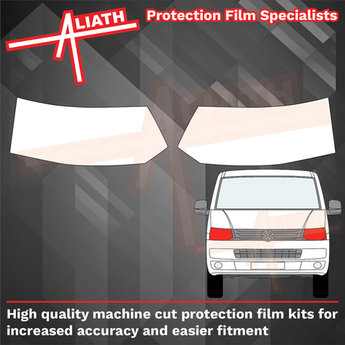 Volkswagen Transporter / Caravelle (T5) 2009-2016, headlights CLEAR Stone Protection