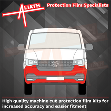 Volkswagen Transporter (Type T6.1) 2019-Present, Front Bumper CLEAR Paint Protection