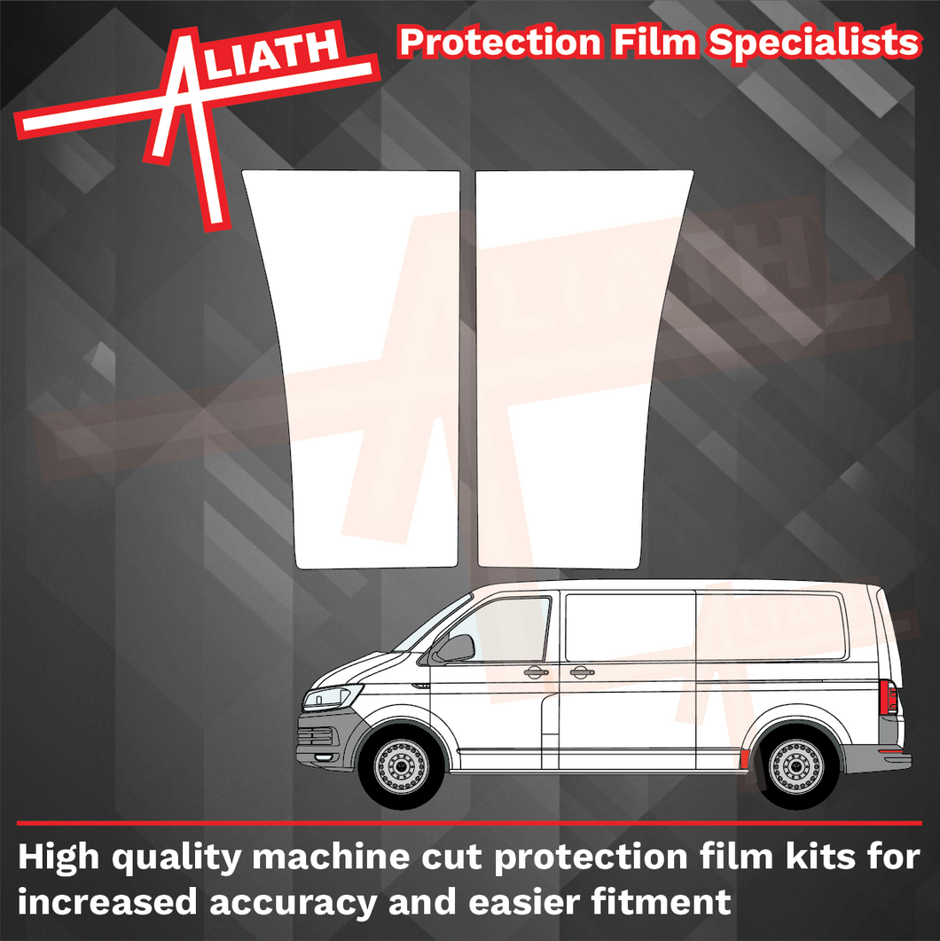 Volkswagen Transporter (Type T6.1) 2019-Present, Rear Arch CLEAR Paint Protection