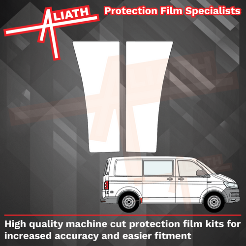 Volkswagen Transporter (Type T6.1) 2019-Present, Rear Arch CLEAR Paint Protection