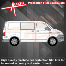 Volkswagen Transporter (Type T6.1) 2019-Present, Rear Arch CLEAR Paint Protection