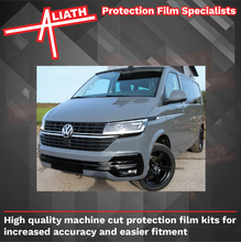 Volkswagen Transporter (Type T6.1) 2019-Present, Rear Bumper Upper BLACK Paint Protection