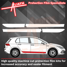 Volkswagen Golf (MK8) 2019-Present, Doors Lower CLEAR Paint Protection
