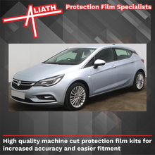 Vauxhall Astra (Type K) 2015-2021, Rear QTR Arches BLACK Paint Protection