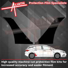 Vauxhall Astra (Type K) 2015-2021, Rear QTR Arches BLACK Paint Protection