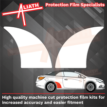 Vauxhall Cascada 2013-2019, Rear QTR / Wing Arches CLEAR Stone Protection