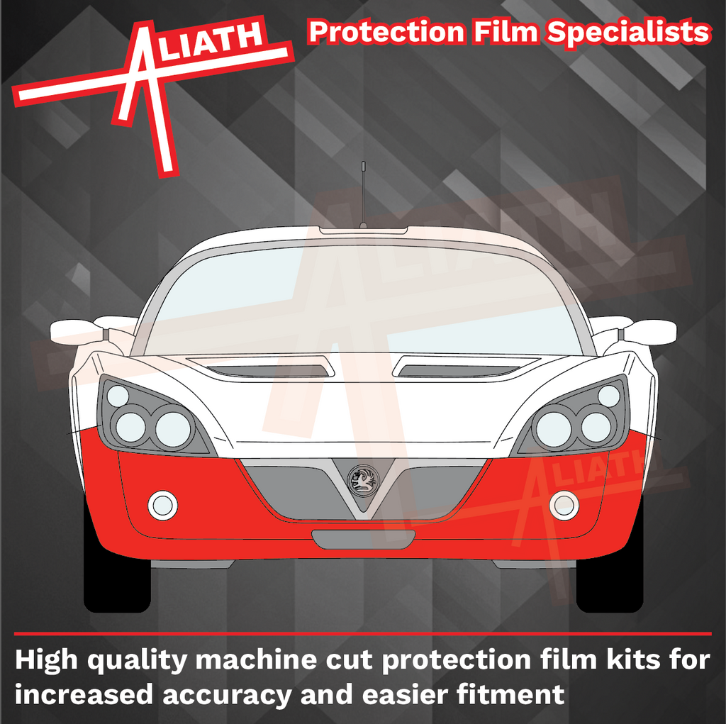 Vauxhall VX220 / Opel Speedster 2000-2005, Front Bumper CLEAR Paint Pr ...