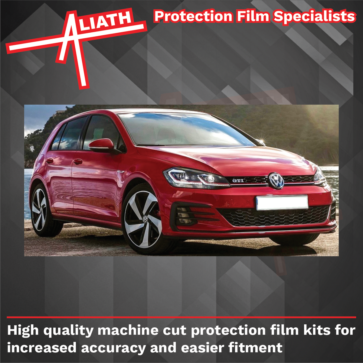 Volkswagen Golf GTI (MK7.5) 2017-2020, Front Bumper CLEAR Paint Protection