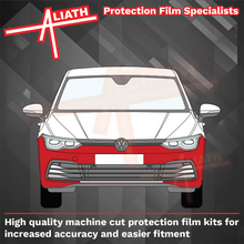Volkswagen Golf GTI Clubsport (MK8) 2019-Present, Front Bumper CLEAR Paint Protection