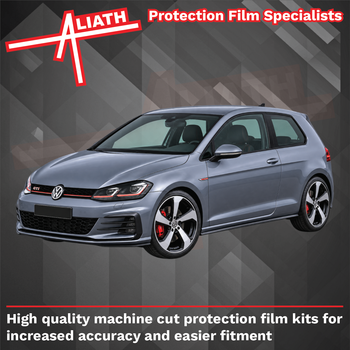 Volkswagen Golf 3 Door MK7 & MK7.5 2013-2020, Rear QTR Arch CLEAR Paint Protection