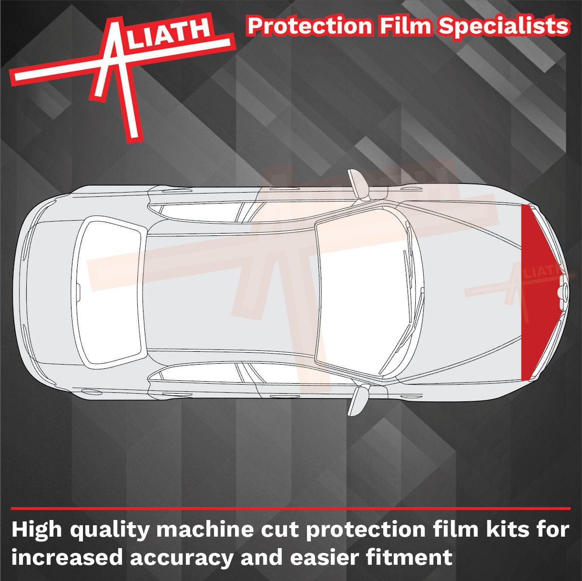 Alfa Romeo 159 2004-2011, Bonnet Nose CLEAR Paint Protection
