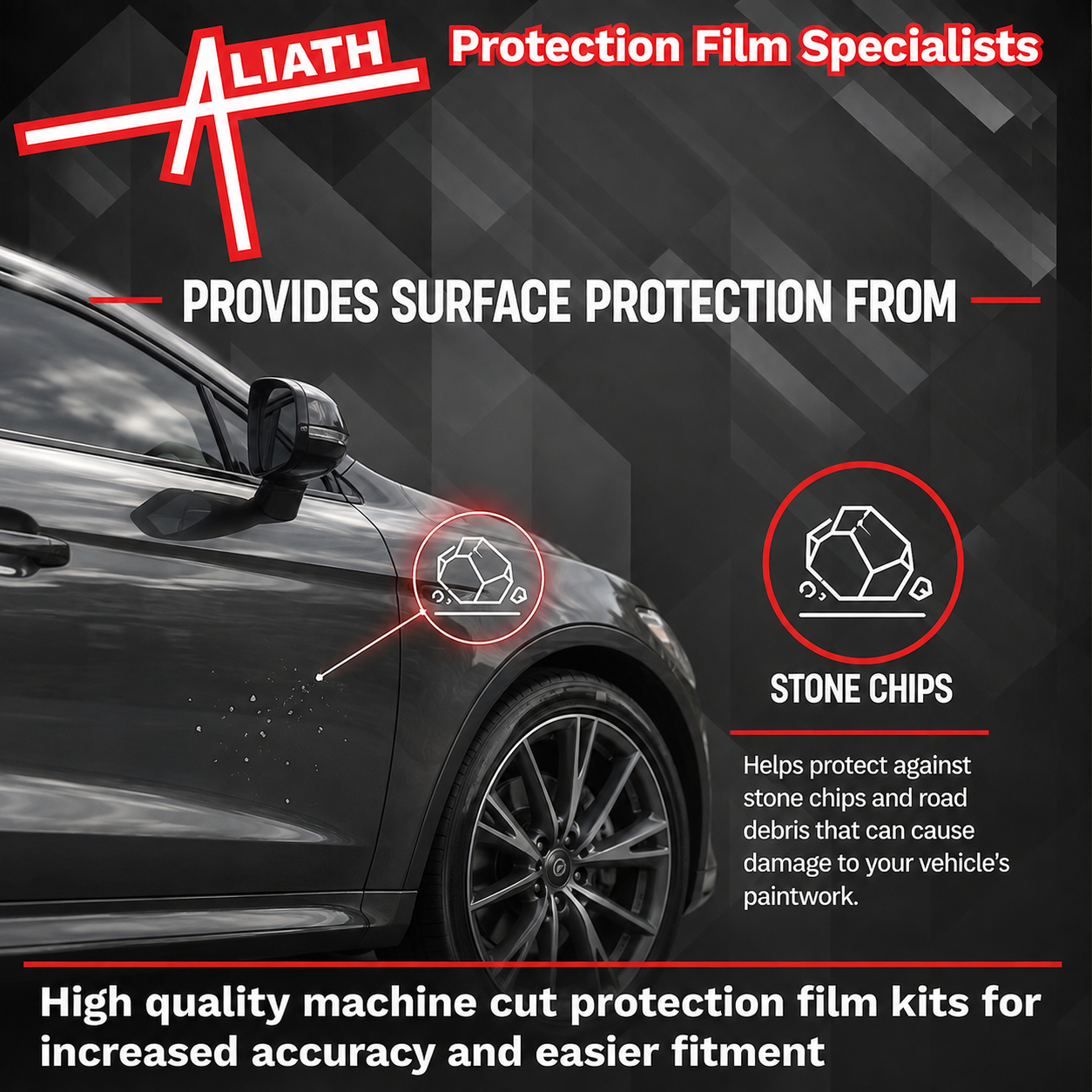 Volkswagen Golf 3 Door MK7 & MK7.5 2013-2020, Rear QTR Arch CLEAR Paint Protection