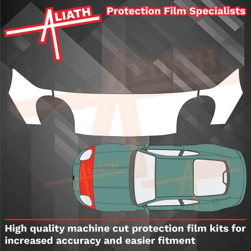 Aston Martin DB7 1994-2004. Bonnet & Wings CLEAR Paint Protection
