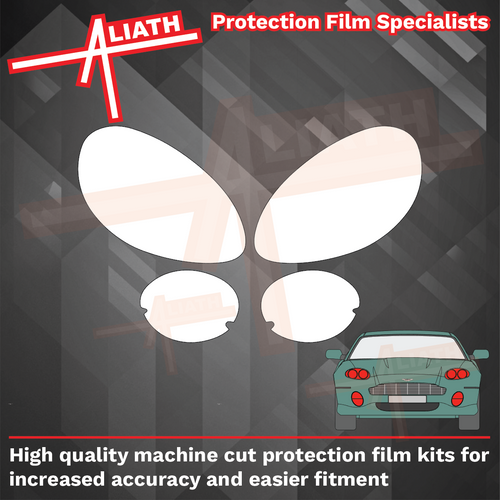 Aston Martin DB7 1994-2004 Headlights CLEAR Stone Protection