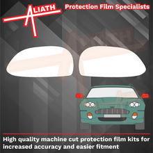 Aston Martin DB7 1994-2004, Door Mirror Caps CLEAR Paint Protection