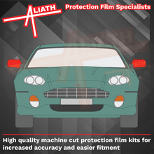Aston Martin DB7 1994-2004, Door Mirror Caps CLEAR Paint Protection