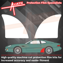 Aston Martin DB7 1994-2004, Rear QTR Arches CLEAR Paint Protection