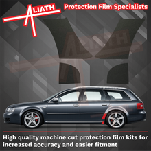 Audi RS6 (Type 4B) 2002-2004, Rear QTR & Sill Arch OE Style BLACK Paint Protection