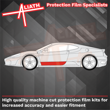 Ferrari F430 430 2004-2009, Lower Door Section CLEAR Paint Protection