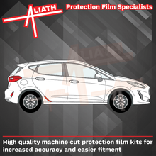 Ford Fiesta 5 Door (Type Mk8) 2018-2023, Rear Arch CLEAR Paint Protection