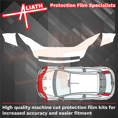 Ford Focus RS MK2 (CB4) 2009-2012 Bonnet & Wings CLEAR Paint Protection