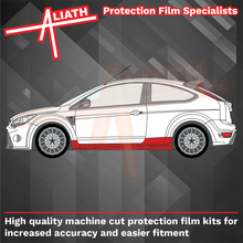 Ford Focus RS (Mk2) 2009-2012, Side Sill Skirt Trims CLEAR Paint Protection