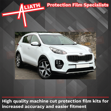 Kia Sportage 2016-2021, Bonnet Front Section CLEAR Paint Protection