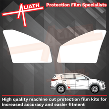Kia Sportage 2016-2021, Rear Door Lower Arch OE Style CLEAR Paint Protection
