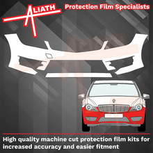 Mercedes-Benz C Class AMG Sport (W204) 2011-2014 Front Bumper CLEAR Stone Protection