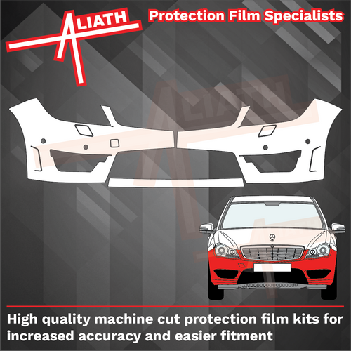 Mercedes-Benz C Class C63 AMG (W204) 2011-2014 Front Bumper CLEAR Stone Protection