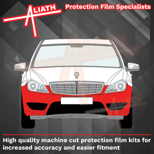 Mercedes-Benz C Class C63 AMG (W204) 2011-2014 Front Bumper CLEAR Stone Protection