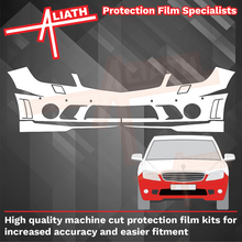Mercedes-Benz C Class C63 AMG (W204) 2007-2011 Bumper CLEAR Paint Protection