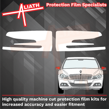 Mercedes-Benz C Class (W204) 2011-2014 Door Mirror Caps CLEAR Paint Protection