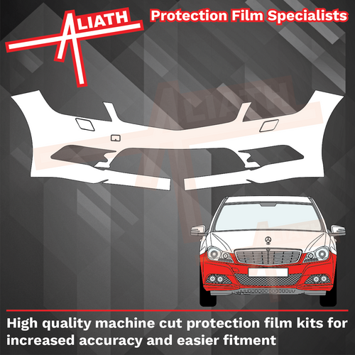 Mercedes-Benz C Class (W204) 2011-2014 Front Bumper CLEAR Stone Protection