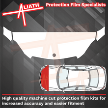 Mercedes-Benz C Class (W204) 2011-2014 Bonnet & Wings CLEAR Paint Protection