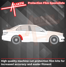 Mercedes C-Class (W204) 2007-2014, Rear Arches CLEAR Paint Protection