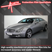 Mercedes-Benz CLS Class (W219) 2004-2010, Front Bumper CLEAR Paint Protection