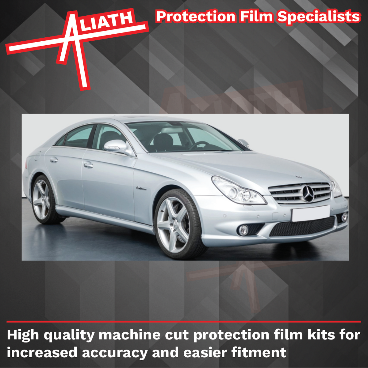 Mercedes-Benz CLS 55 & 63 AMG (W219) Front Bumper CLEAR Paint Protection