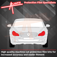 Mercedes-Benz CLS Class (W219) Headlights CLEAR Stone Protection