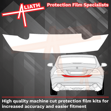 Mercedes-Benz CLS Class (W219) Rear Bumper Upper CLEAR Paint Protection