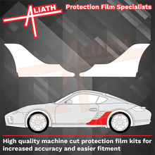 Porsche Boxster / Cayman (987) 2004-2012, Rear Arches Large CLEAR Paint Protection