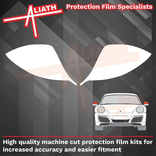 Porsche 911 991 2013-2020, Door Mirror Cover CLEAR Paint Protection