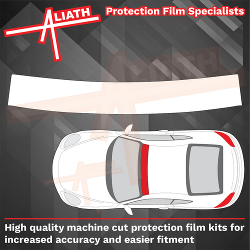 Porsche Cayman 981 (2012-2016), Roof Front Section CLEAR Paint Protection