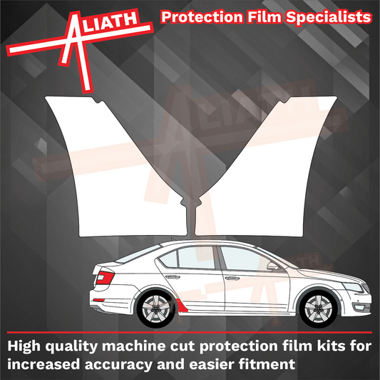 Skoda Octavia (Type 5E) 2012-2019, Rear QTR Lower Arch CLEAR Paint Protection