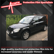Skoda Yeti (Type 5L) 2009-2017, Door Sill Steps CLEAR / TRANSPARENT Scratch Protection
