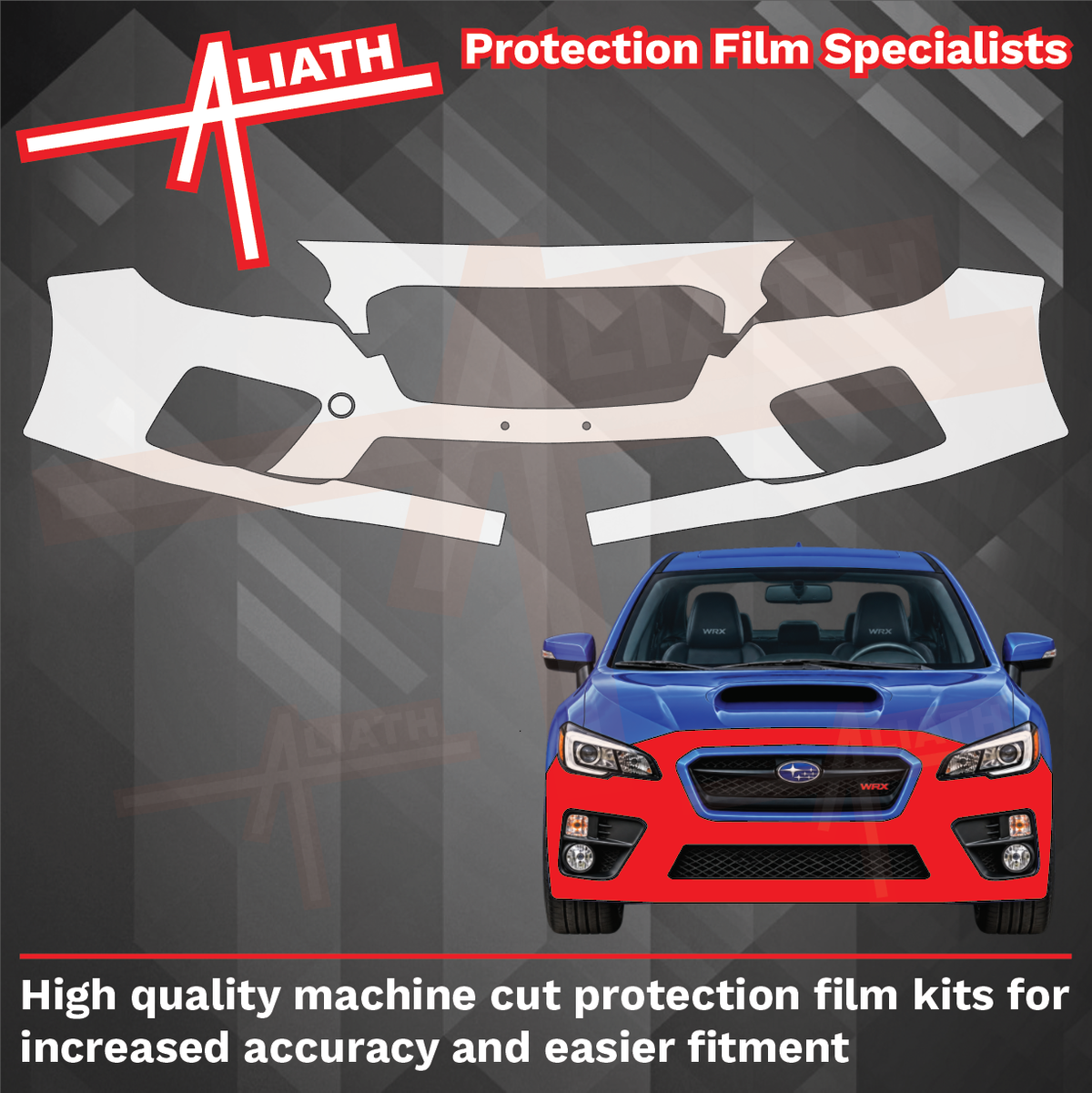 Subaru Impreza WRX STI 2015-2017 Front Bumper CLEAR Paint Protection