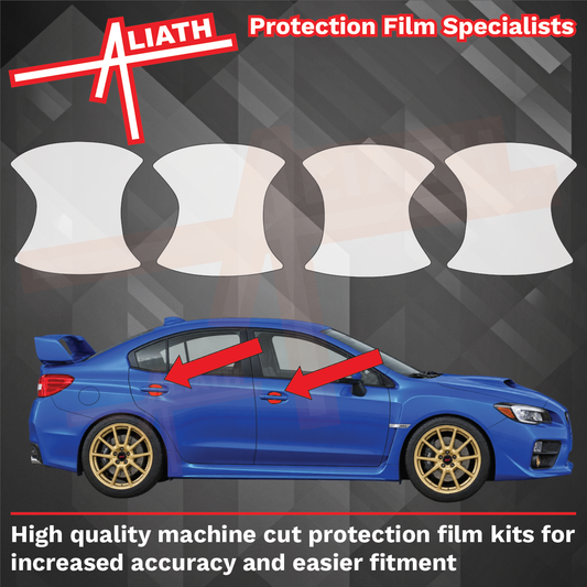 Subaru Impreza WRX STI 2015-2017 Door Handle Cups CLEAR Paint Protection