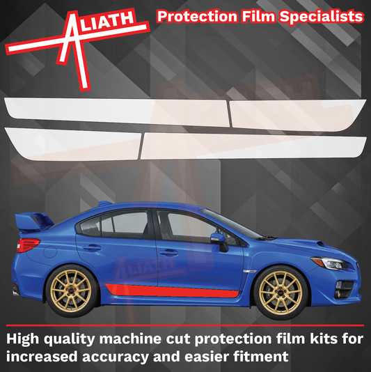 Subaru Impreza WRX STI 2015-2017 Door Lower Sections CLEAR Paint Protection