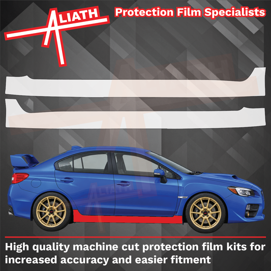 Subaru Impreza WRX STI 2015-2017 Side Skirt Trims CLEAR Paint Protection